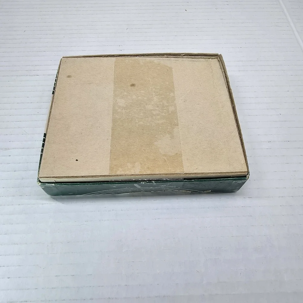 VTG 1950s Buzza Cardozo Velvetone Flocked‎ Christmas Notes Made in USA 9 Cards